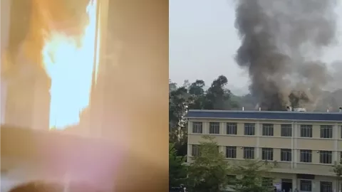 宁夏商贸职业学校火灾事件