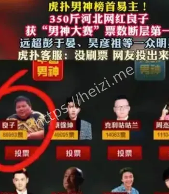 网红男神大赛榜首