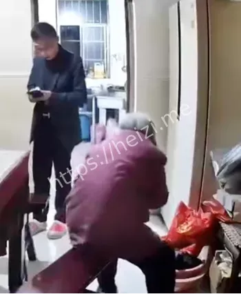 儿子暴打93岁母亲