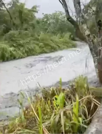 马太鞍溪新堰塞湖成因