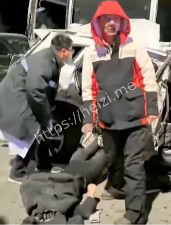 张家口S231吊车失控视频